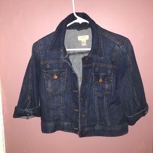 Cropped Jean Jacket